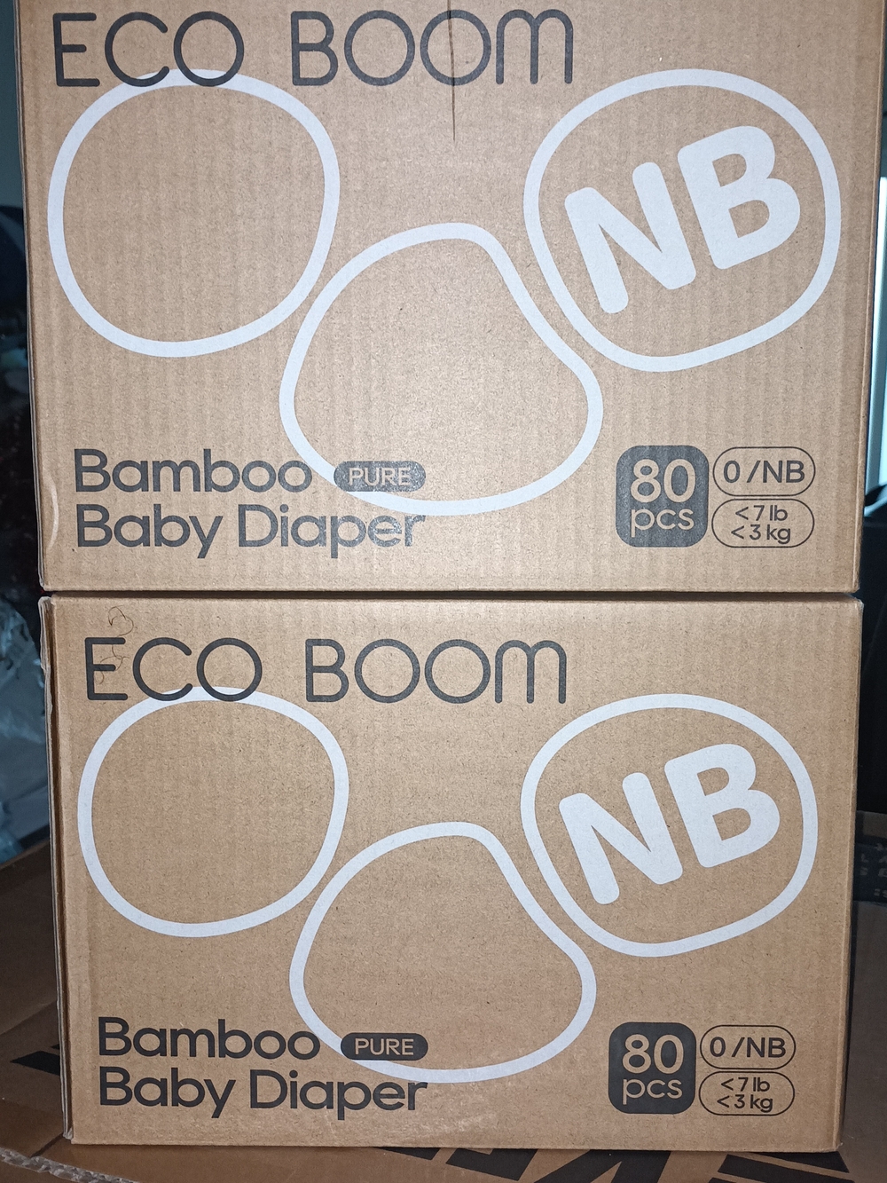 Bamboo Baby Diapers - Neutral Brown (NB)